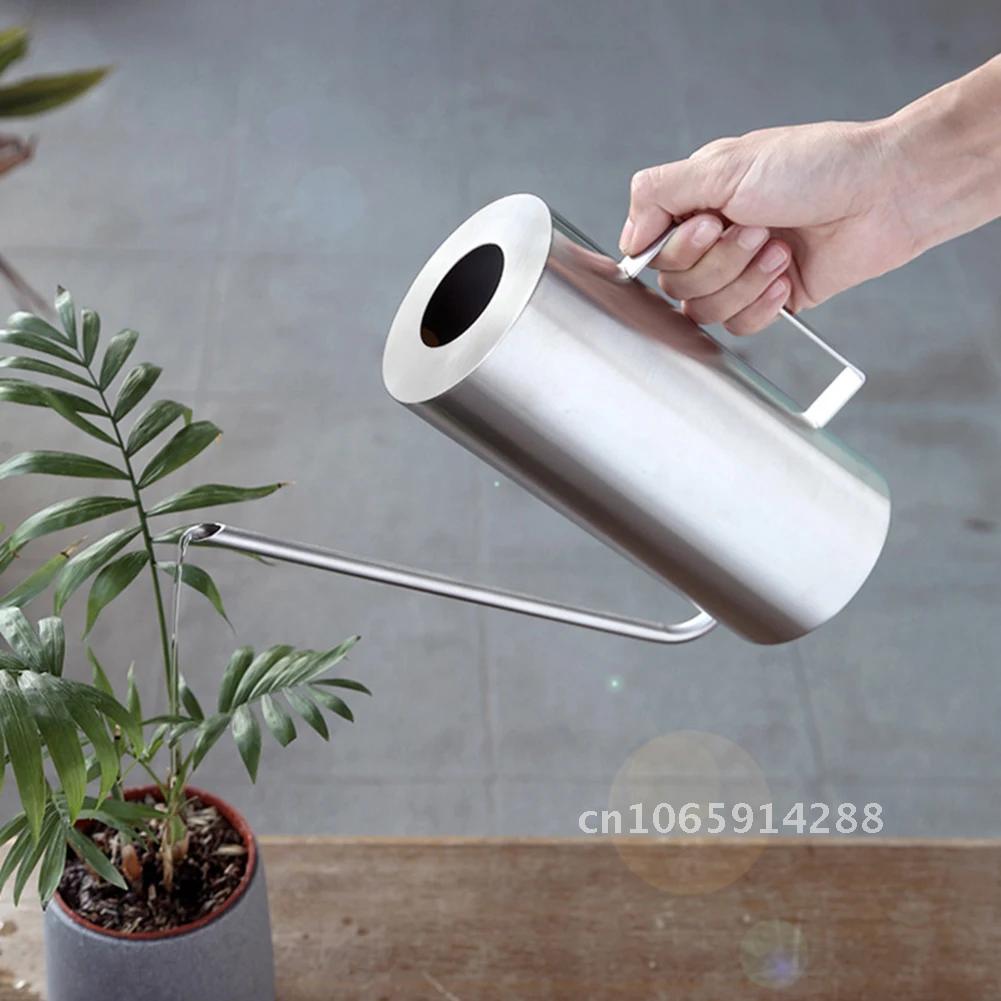 Watering Can Long Spout - Penyemprot Air Stainless Steel untuk Tanaman