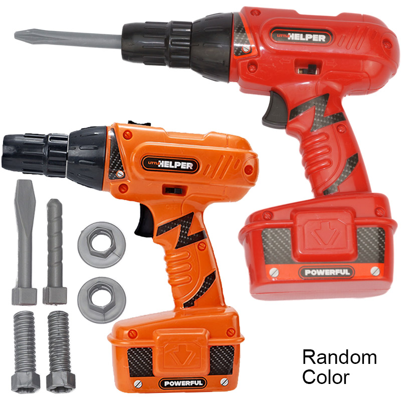 Gardening Tools Kit For Kids - Alat Mainan Bor Listrik BO Simulasi