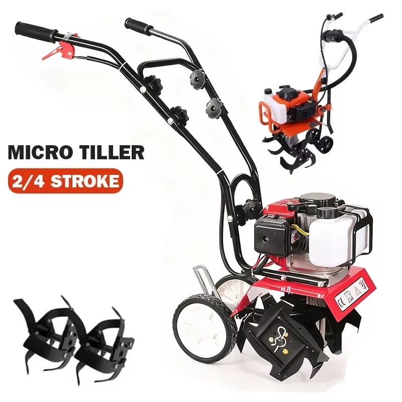 Gardening Tools Brands - Kultivator Mini Bertenaga Bensin, Mesin Pengolah