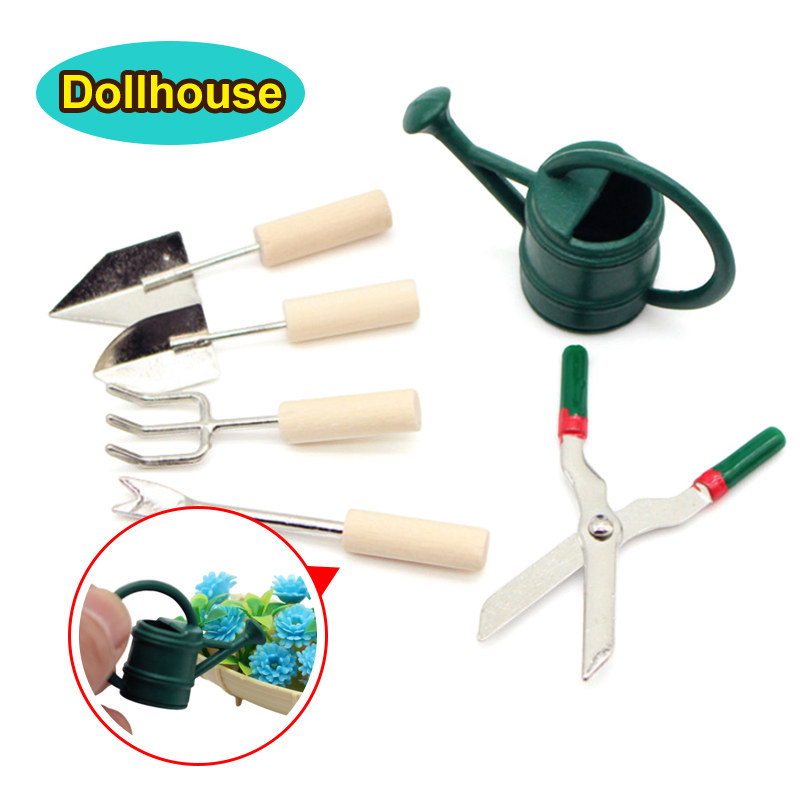 Gardening Tools In - 1/12 Set Alat Berkebun Miniatur Rumah