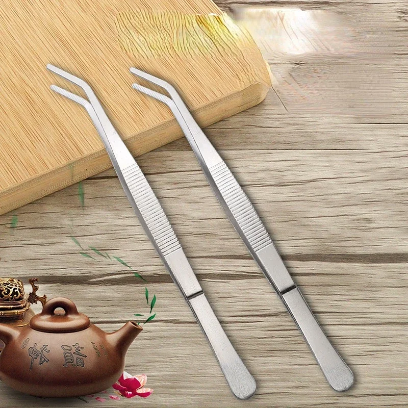 Gardening Tools Long - Pinset Makanan Tebal Baja Tahan Karat