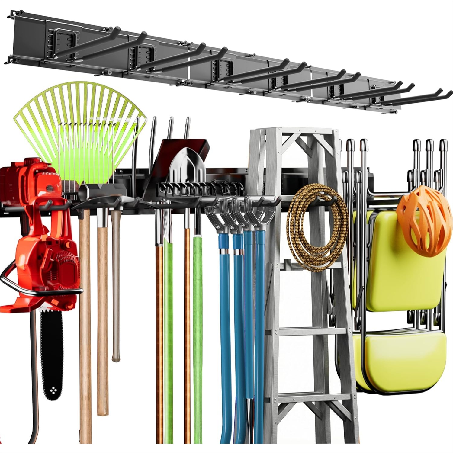 Gardening Tools Images - Rak Organizer Peralatan Dinding 48 inci,
