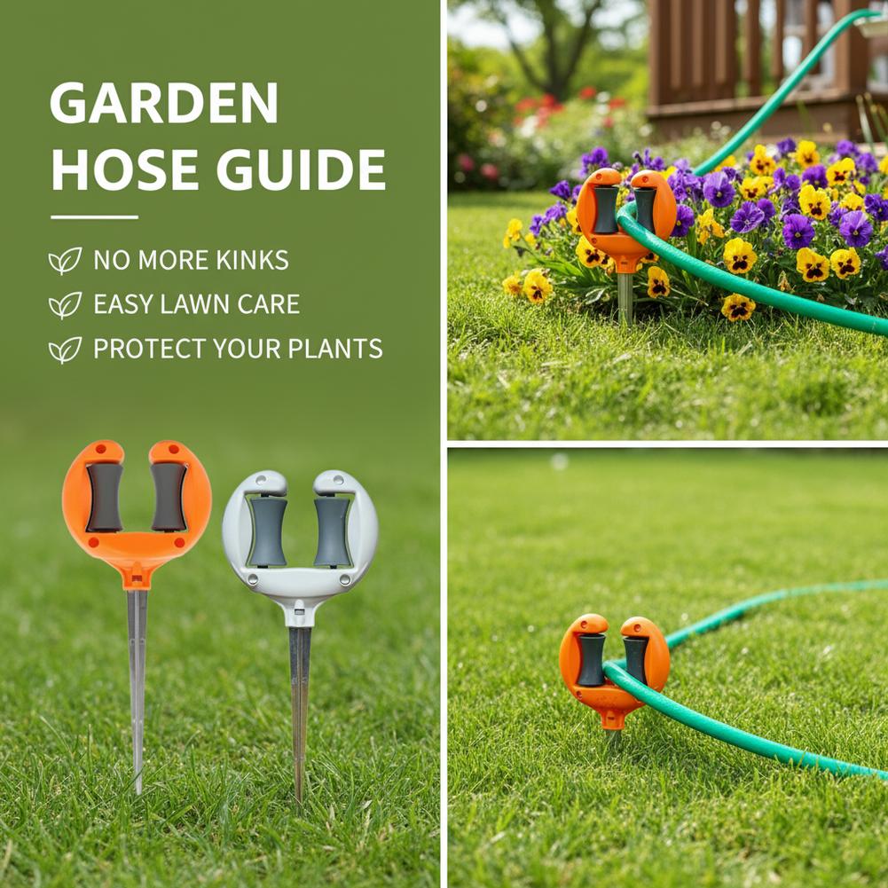 Gardening Tools Guide - Penyangga Selang Taman dengan Roda Katrol