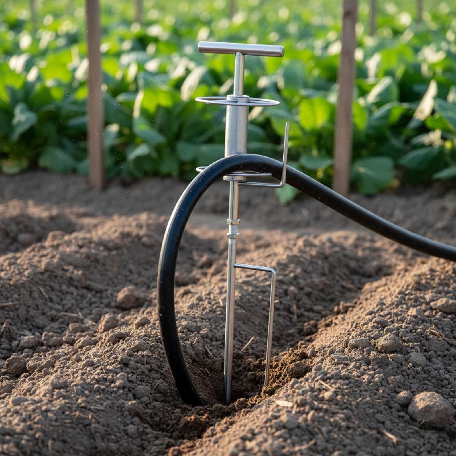 Gardening Tools Guide - Alat Penarik Selang Pertanian Poros Ganda,