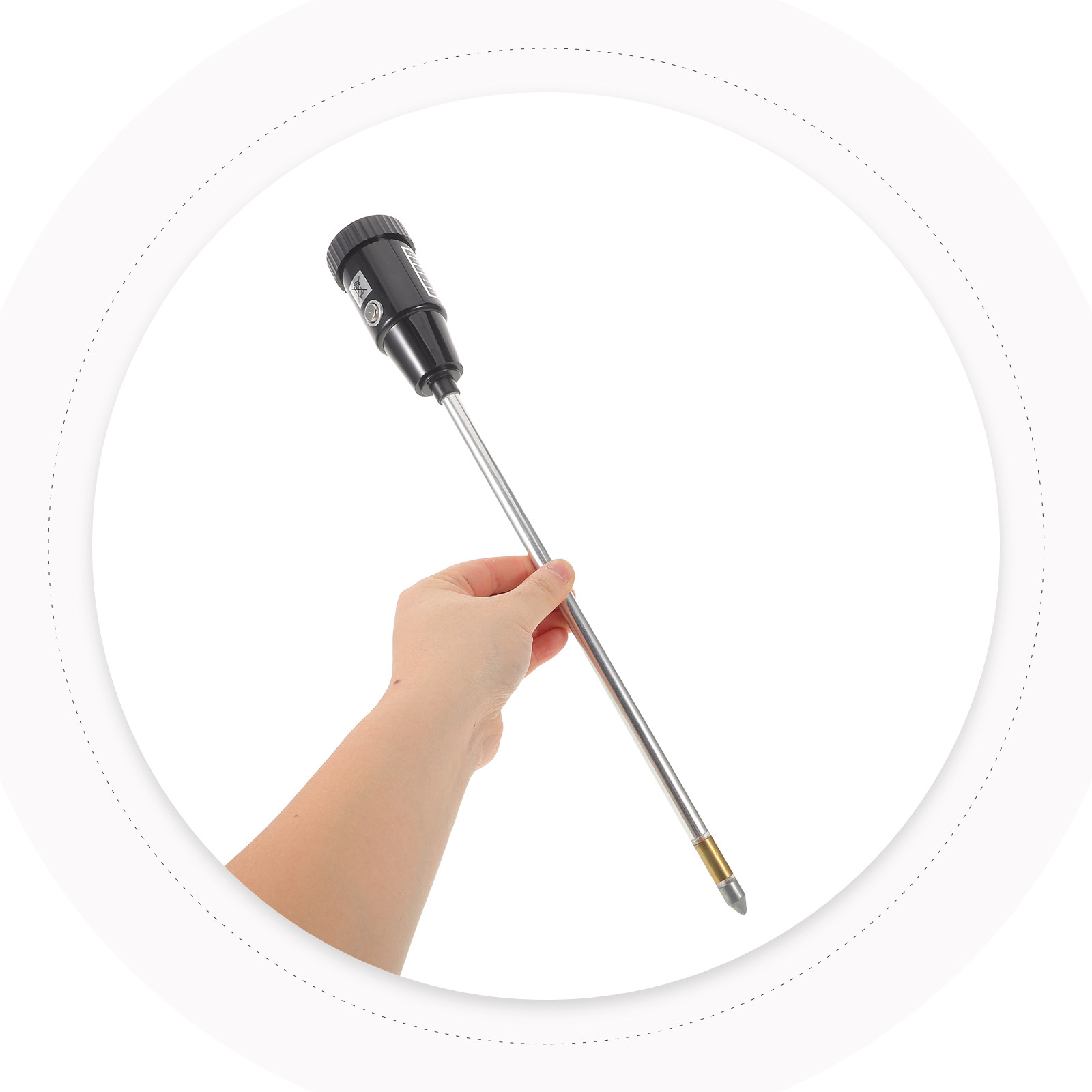 Gardening Tools Long - Alat Pengukur Kelembapan Tanah dan PH