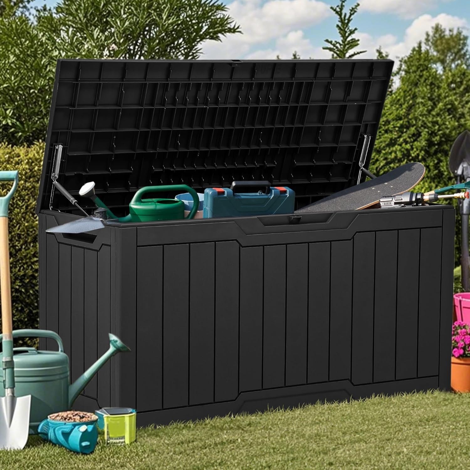 Kotak Penyimpanan Resin 80 Gal - Gardening Tools Images ulasan dan harga