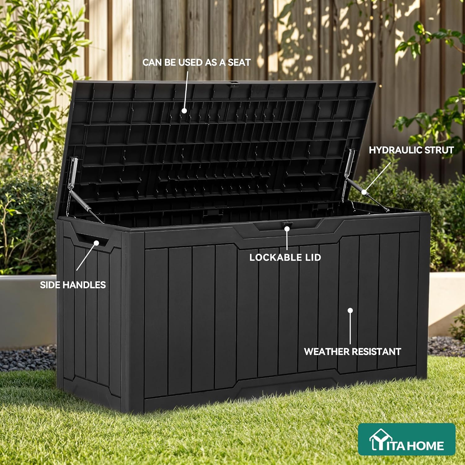 Kotak Penyimpanan Resin 80 Gal - Gardening Tools Images ulasan dan harga
