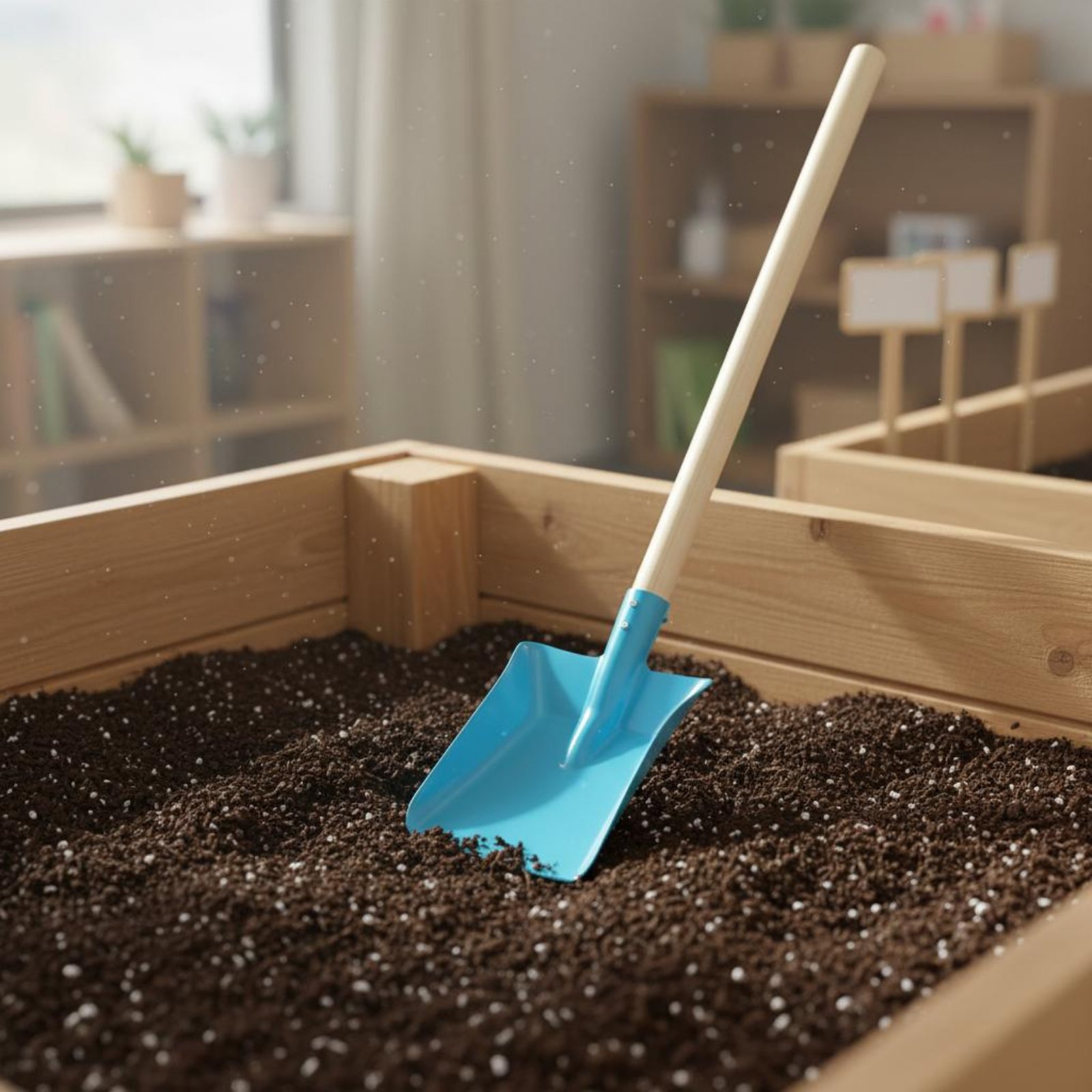 4 Buah Set Sekop Pasir Anak-an - Gardening Tools Long ulasan dan harga
