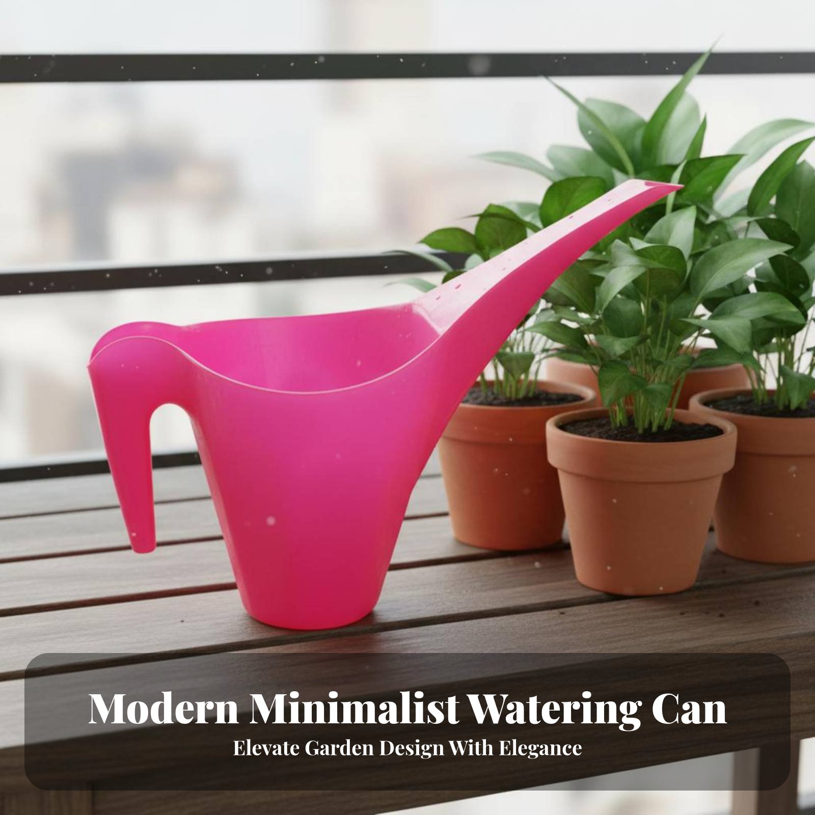 Kaleng Penyiram Plastik dengan - Watering Can Long Spout ulasan dan harga