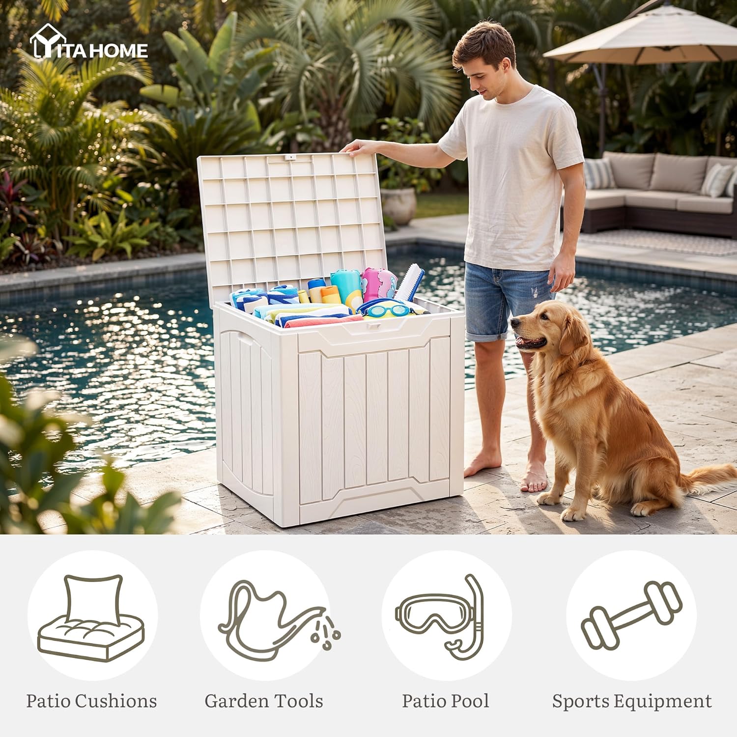 Set Kotak Penyimpanan Luar Rua - Gardening Tools Images ulasan dan harga