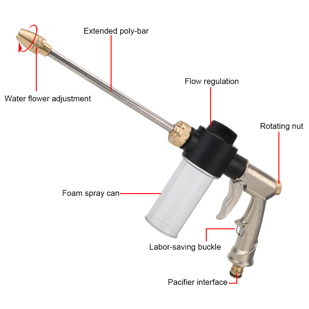 Nosel cuci mobil busa panjang, - Gardening Tools Long ulasan dan harga
