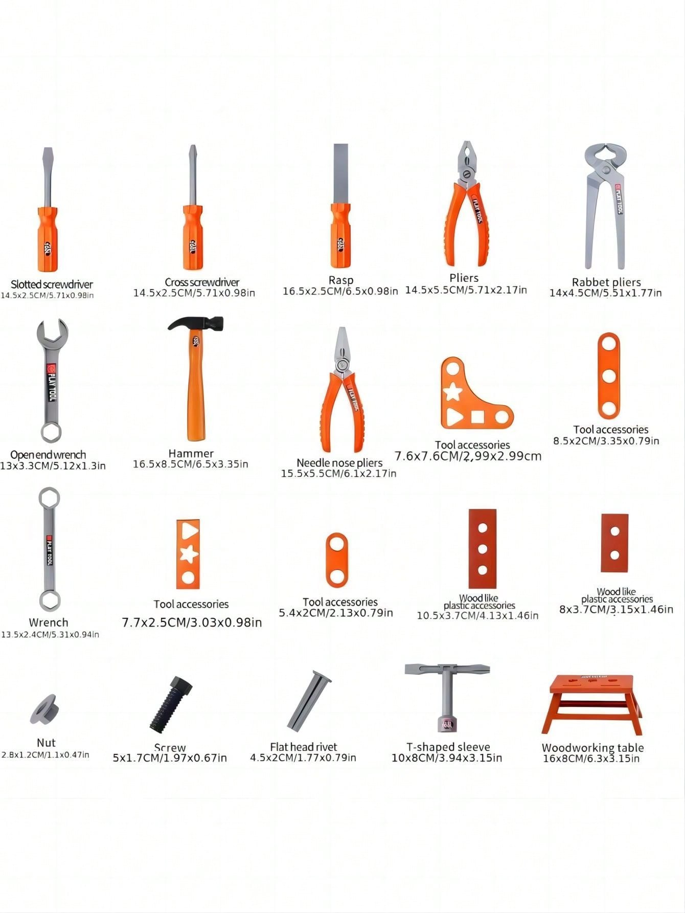 Peralatan Permainan Edukatif A - Gardening Tools Kit For Kids ulasan dan harga