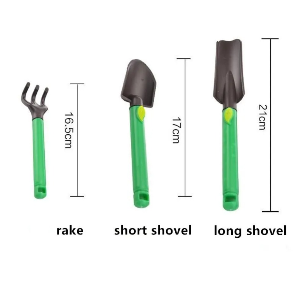 3 Buah Kit Alat Berkebun Anak- - Gardening Tools Kit For Kids ulasan dan harga