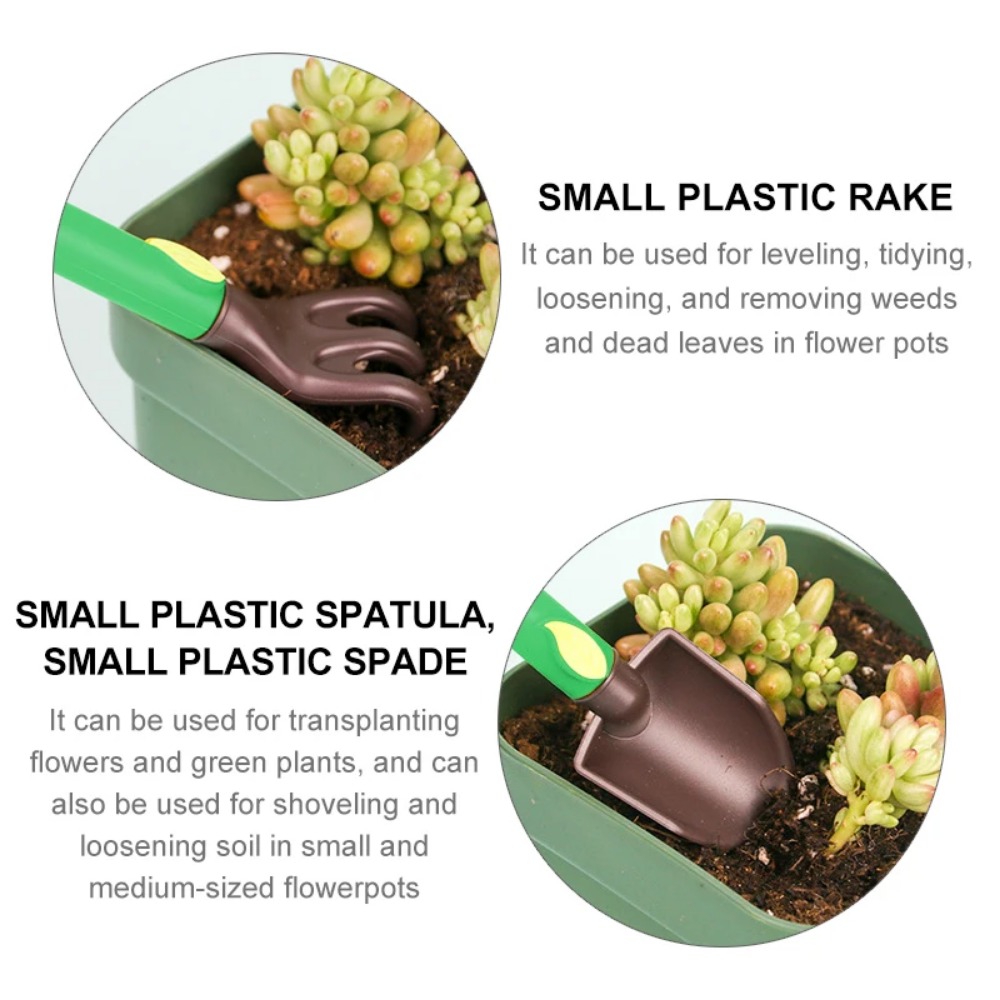 3 Buah Kit Alat Berkebun Anak- - Gardening Tools Kit For Kids ulasan dan harga