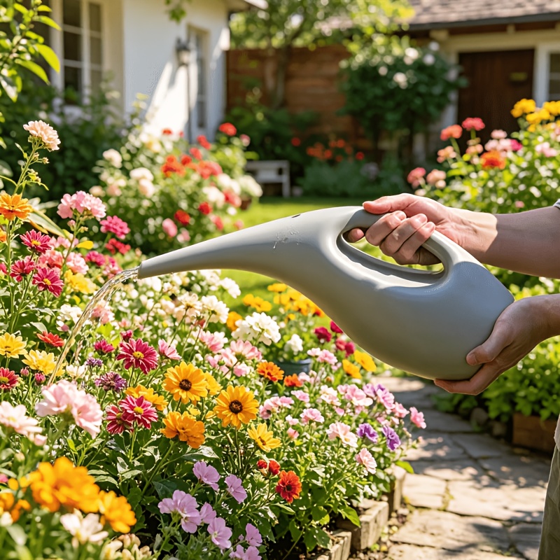 Kaleng Penyiram Plastik Kapasi - Watering Can Long Spout ulasan dan harga