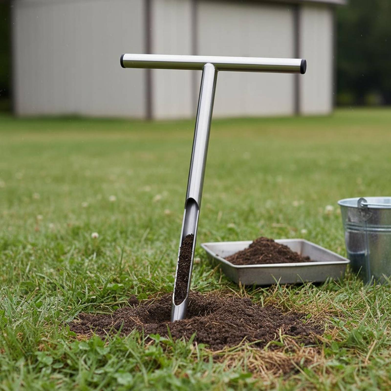 Alat Pengambil Sampel Tanah da - Gardening Tools Long ulasan dan harga