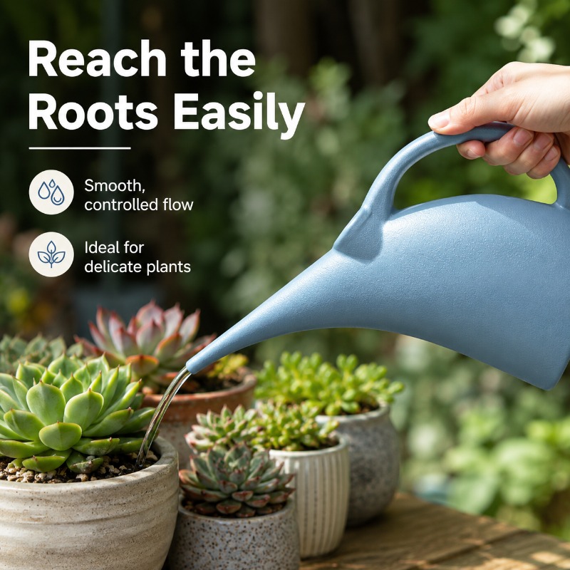 Penyiram Tanaman Plastik denga - Watering Can Long Spout ulasan dan harga