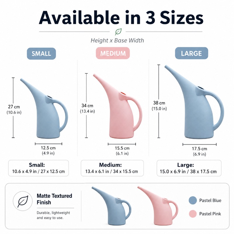 Penyiram Tanaman Plastik denga - Watering Can Long Spout ulasan dan harga